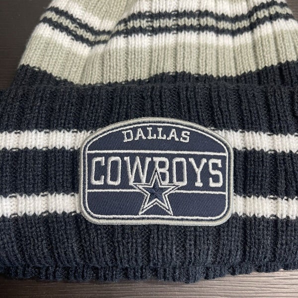 Dallas Cowboys '47 Bering Cuffed Knit Hat With Pom Navy