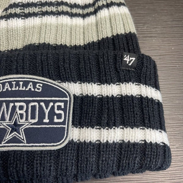 DALLAS COWBOYS NEW ERA WOMEN'S KNIT BEANIE HAT WITH POM NEW WITH TAGS