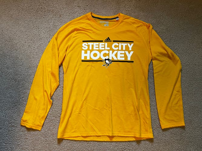 Pittsburgh Penguins Steel City Hockey Adidas shirt