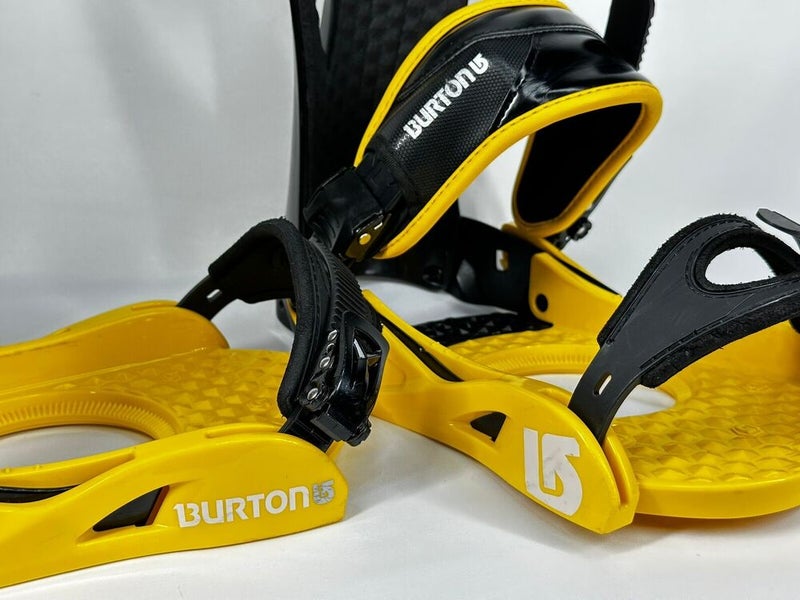 Size L 10 Burton Progression Lowstack Mens Snowboard Bindings