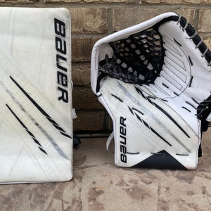Bauer HyperLite Pro Stock Goalie Glove Set Kings PARIK 3563