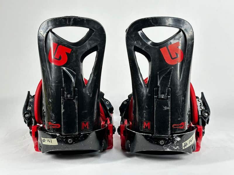 Size M (8-11) Burton Progression Lowstack Mens Snowboard Bindings