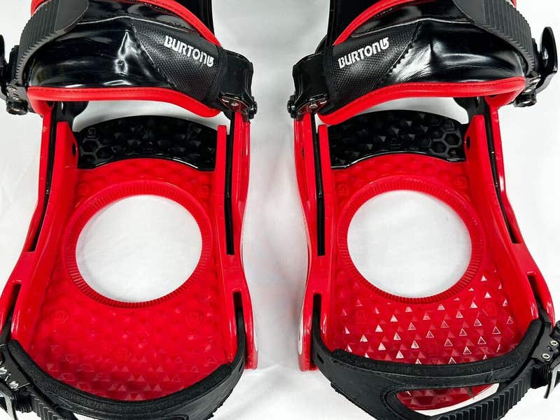 Size M (8-11) Burton Progression Lowstack Mens Snowboard Bindings