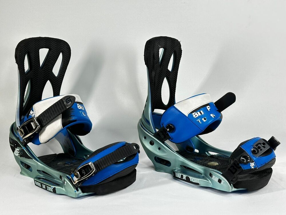 Size M (8-11) Burton Mission EST Mens Snowboard Bindings