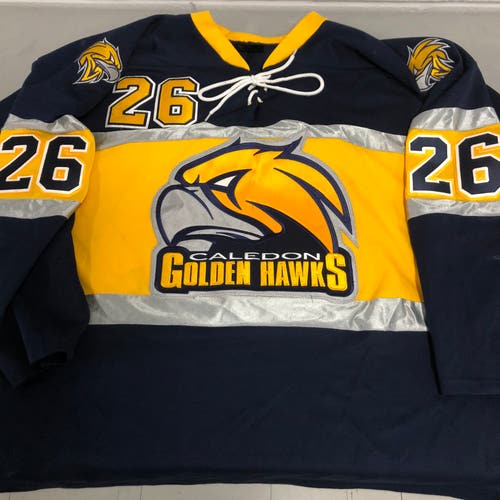 Caledon Golden Hawks XL game jersey #26