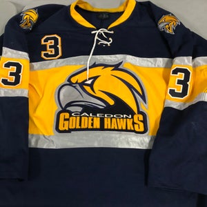 Caledon Golden Hawks XL game jersey #3