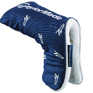 NEW TaylorMade TP Hydroblast Blue/White Blade Golf Putter Headcover