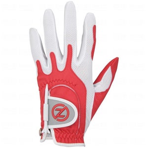 Zero Friction Performance Glove (LADIES, RIGHT, RED) UNIVERSAL FIT Golf NEW