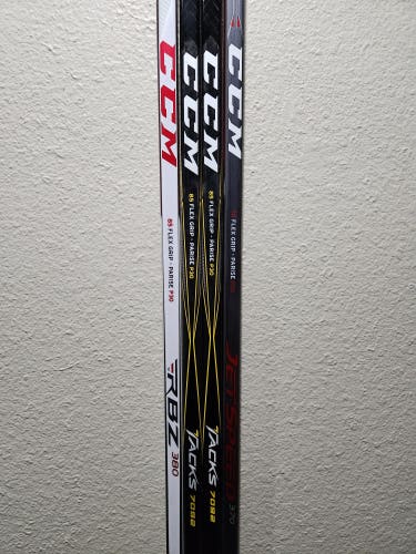 4x Sr RH CCM P30 curve sticks