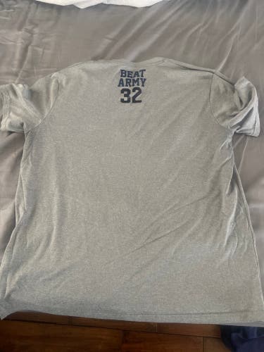 Navy Lacrosse Shooting Shirt