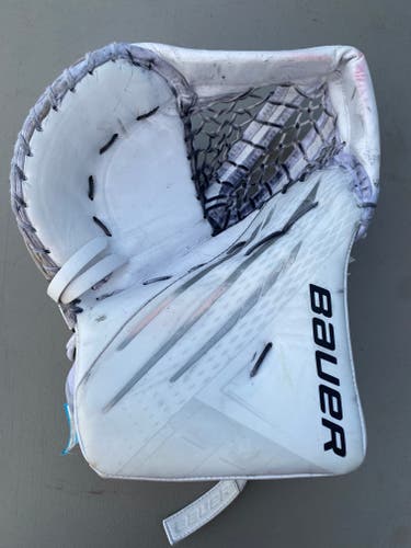 Bauer HyperLite Pro Stock Goalie FULL RIGHT Glove Minnesota WILD 3569