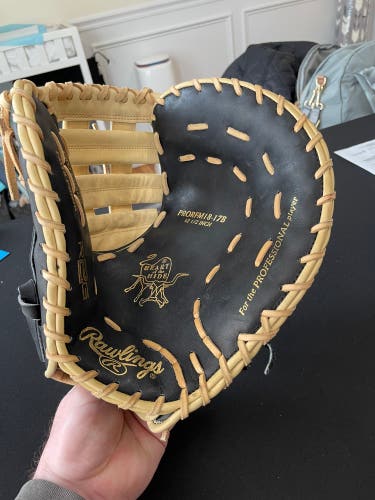 First Base 12.5" Rawlings Heart Of Hide Baseball Glove