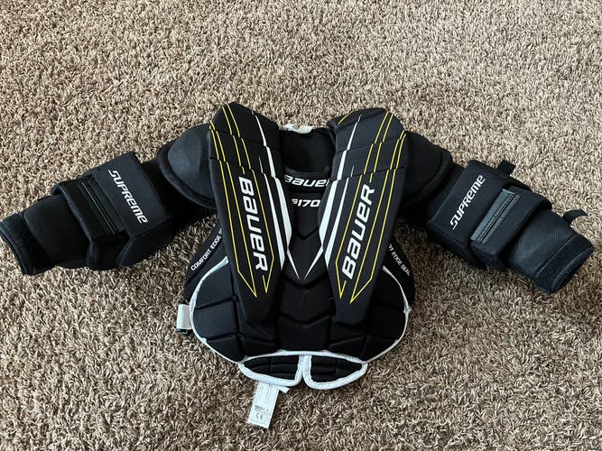 Used Small Bauer Supreme S170 Goalie Chest Protector
