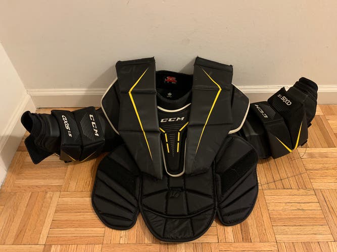CCM Axis 1.5 Goalie Chest and Arm Protector Junior L/XL