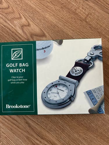 Brookstone Golf Bag Watch (brand new in box)