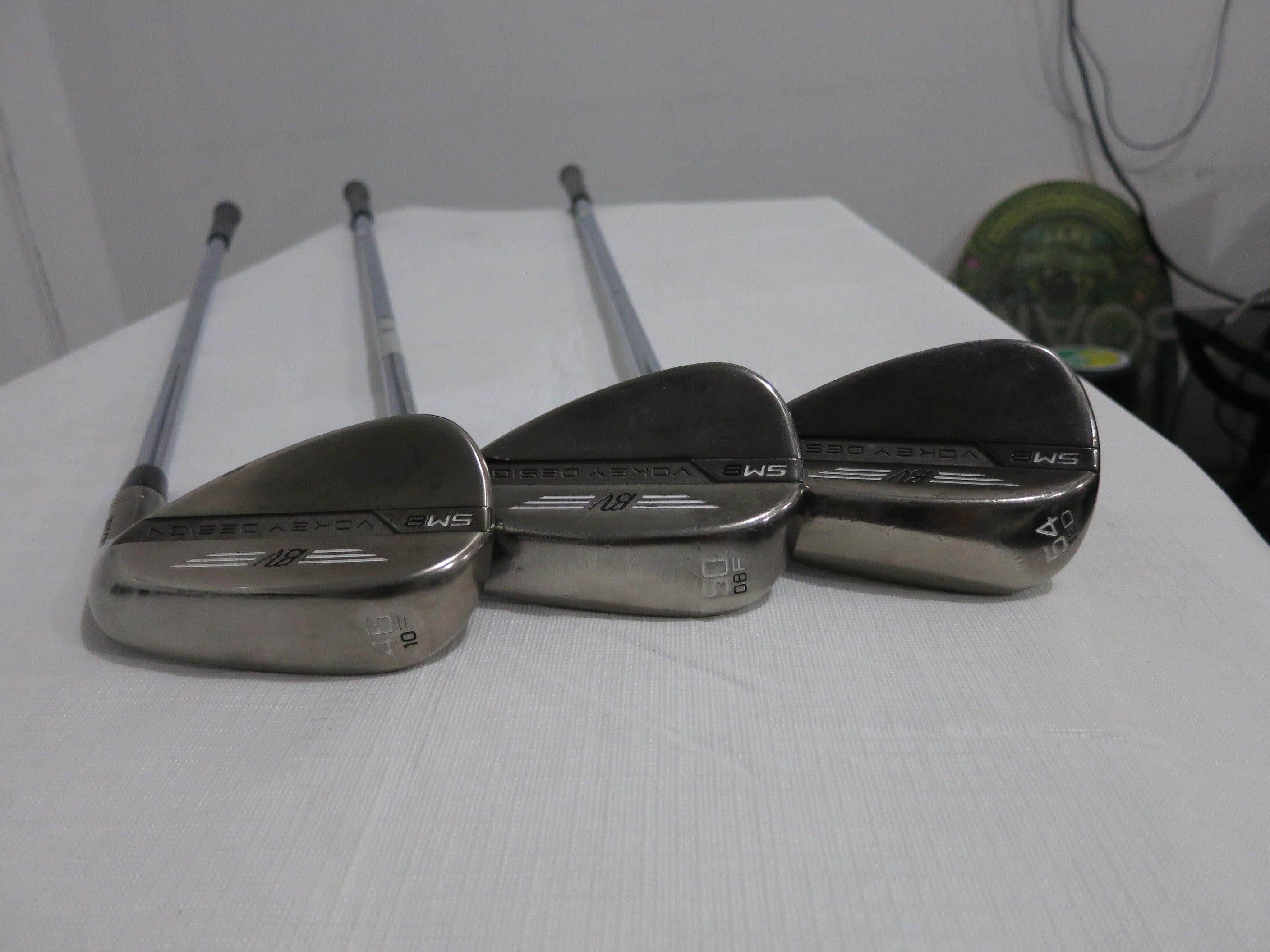 Titleist Vokey SM8 Brushed Steel Wedge Set - 46* - 50* - 54