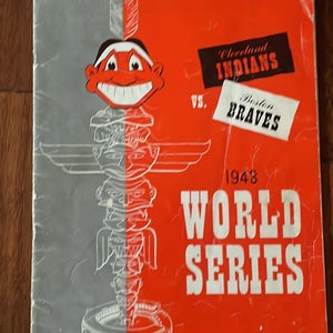 Cleveland Indians 1948 World Series Offical Souvenir Program
