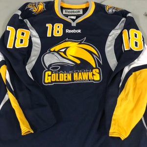Caledon Golden Hawks XL game jersey #18