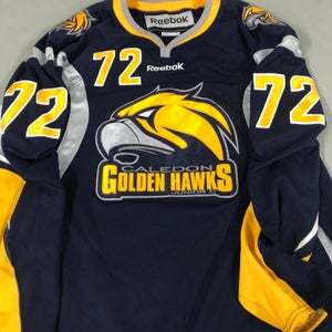 Caledon Golden Hawks XL game jersey #72