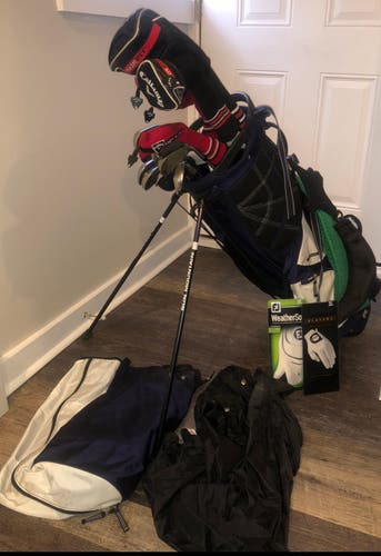 Used Men's Callaway Left Hand Clubs (Full Set) Uniflex 15 Pieces