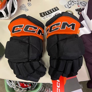 Anaheim Ducks Reverse Retro Bauer 14" Pro Stock CCM Jetspeed Gloves