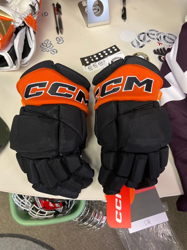 Anaheim Ducks Reverse Retro 14" Pro Stock CCM Jetspeed Gloves