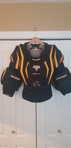 Used Small Vaughn Goalie Chest Protector