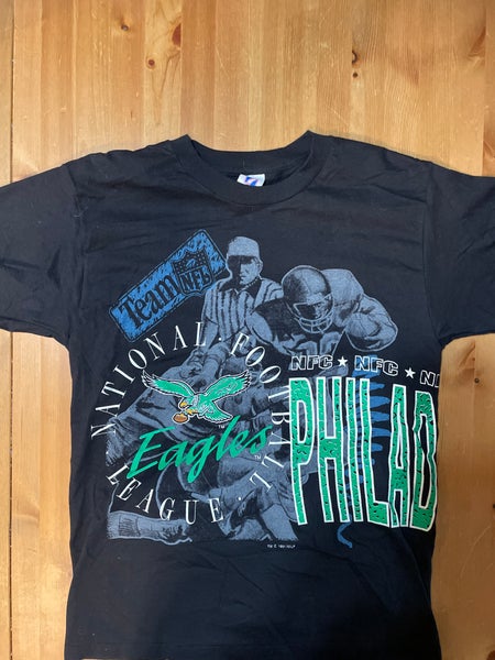 Vintage Philadelphia Eagles Double Sided T Shirt — Roots