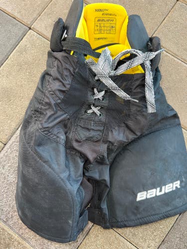Youth Used Large Bauer Supreme TotalOne MX3 Hockey Pants
