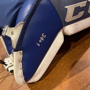 Used 34" CCM Goalie Leg Pads