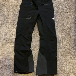 Women's Small/Size 4 Mammut Stoney HS Ski Pants in Black, Like New