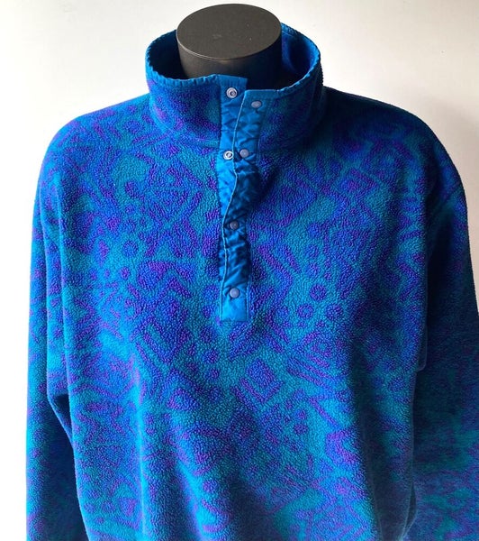 Adults' Bean's Classic Fleece Pullover, Print