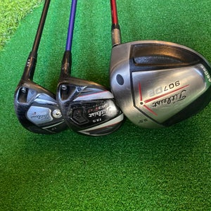 Titleist Driver and Fairway Woods 907D2, 913FD, 910F