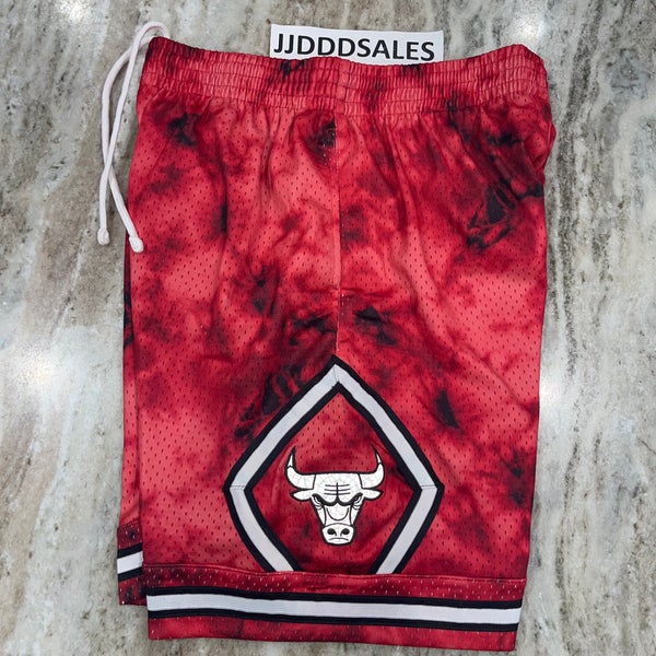 Mitchell & Ness Chicago Bulls Galaxy Swingman Shorts Red