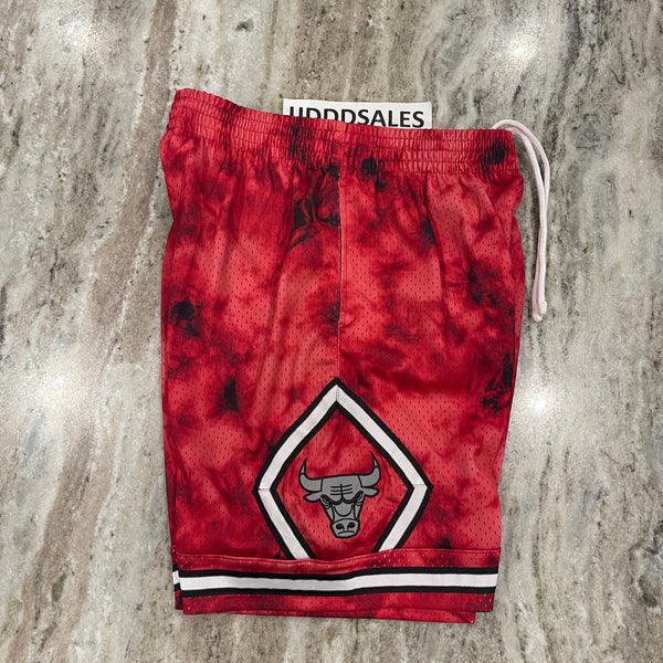 Vintage Adidas Chicago Bulls Medium NBA Black Red Authentic Basketball  Shorts