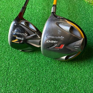 Taylormade R7 460 and CGB Max Driver and 3 Wood Combo Stiff Flex