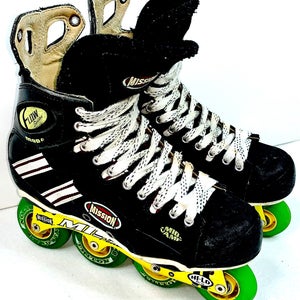 Mission Mod4 Flow Inline Roller Street Hockey Skates Size 10D  (10 Us men Shoe)
