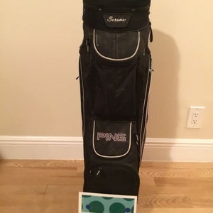 Ping Ladies Serene Cart Golf Bag with 14-way Dividers & Rain Cover