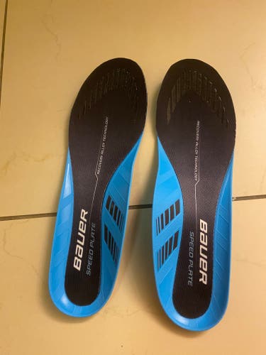 Bauer Hockey Speed Plate Skate Insoles Size 11.5