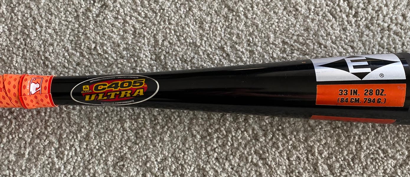 Batte De Baseball Easton Reflex Ultra C405 - Modèle BRX2, 33 Pouces, 28 Oz, 5 Barils étendus - Occasion En Bon état