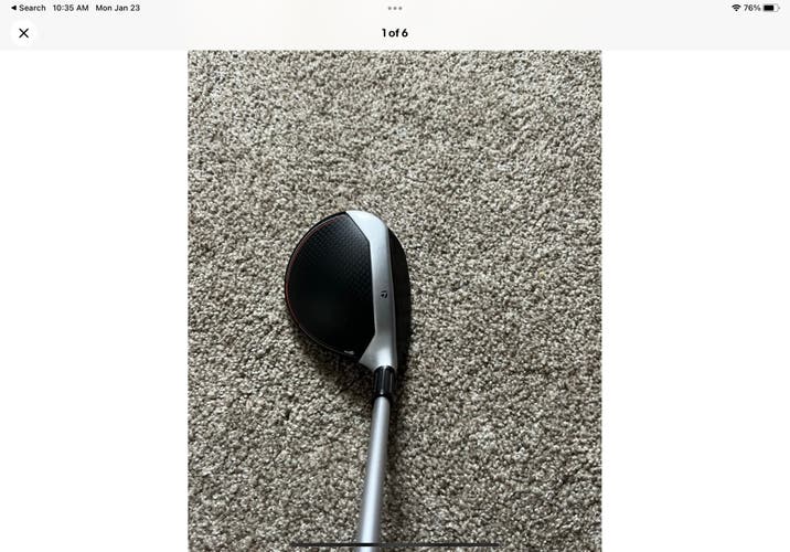 Men's Left Hand Stiff Flex 5 Wood M6 Fairway Wood