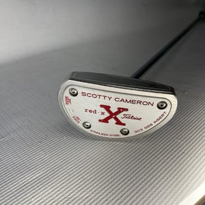 Used Titleist Scotty Cameron Red X Mallet Putters