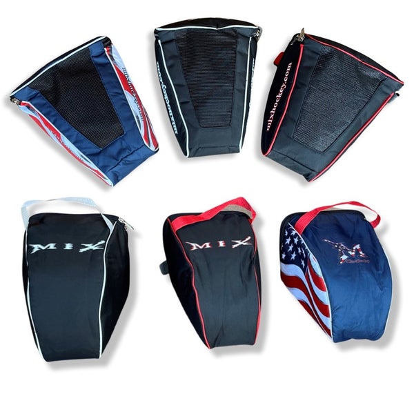 Mix Sports Padded Goalie Helmet Mask bag (Black & White)