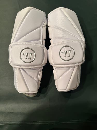 Warrior Evo Pro Arm Guards White