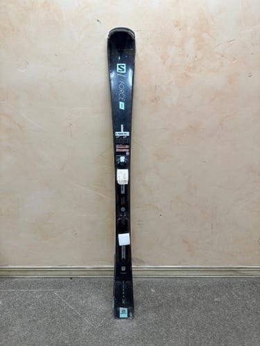 New Women's 2021 Salomon S/FORCE W7 140 cm Skis With Bindings