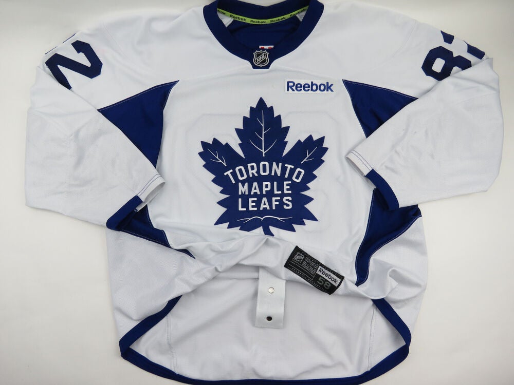 Team Issued Toronto Maple Leafs Military Night Warm Up NHL Hockey Jersey 58+ Camo 20 SidelineSwap
