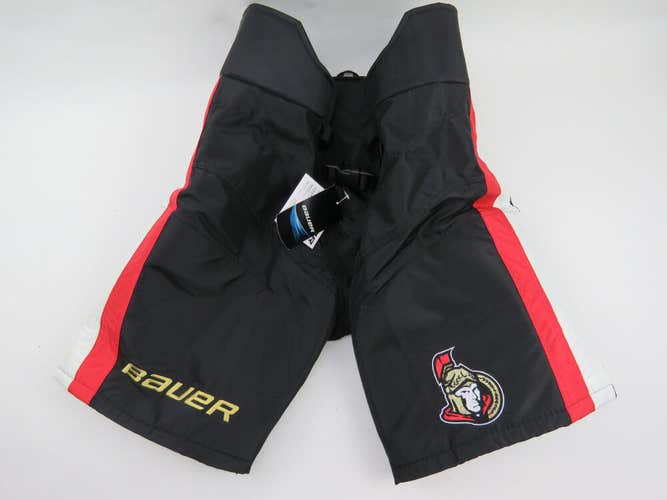 Bauer Supreme Ottawa Senators NHL Pro Stock Hockey Player Girdle Pant Shell Medium
