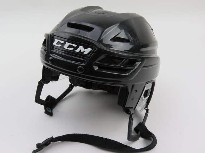 CCM Resistance HT Pro Stock NHL Ice Hockey Player Helmet Black Size Small