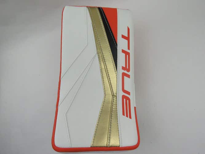 TRUE L12.2 Lefevre Anaheim Ducks NHL Pro Stock Hockey Goalie Blocker JOHN GIBSON