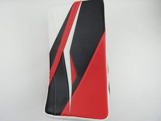TRUE Lefevre New Jersey Devils Pro Stock Hockey Goalie Blocker LOUIS DOMINGUE